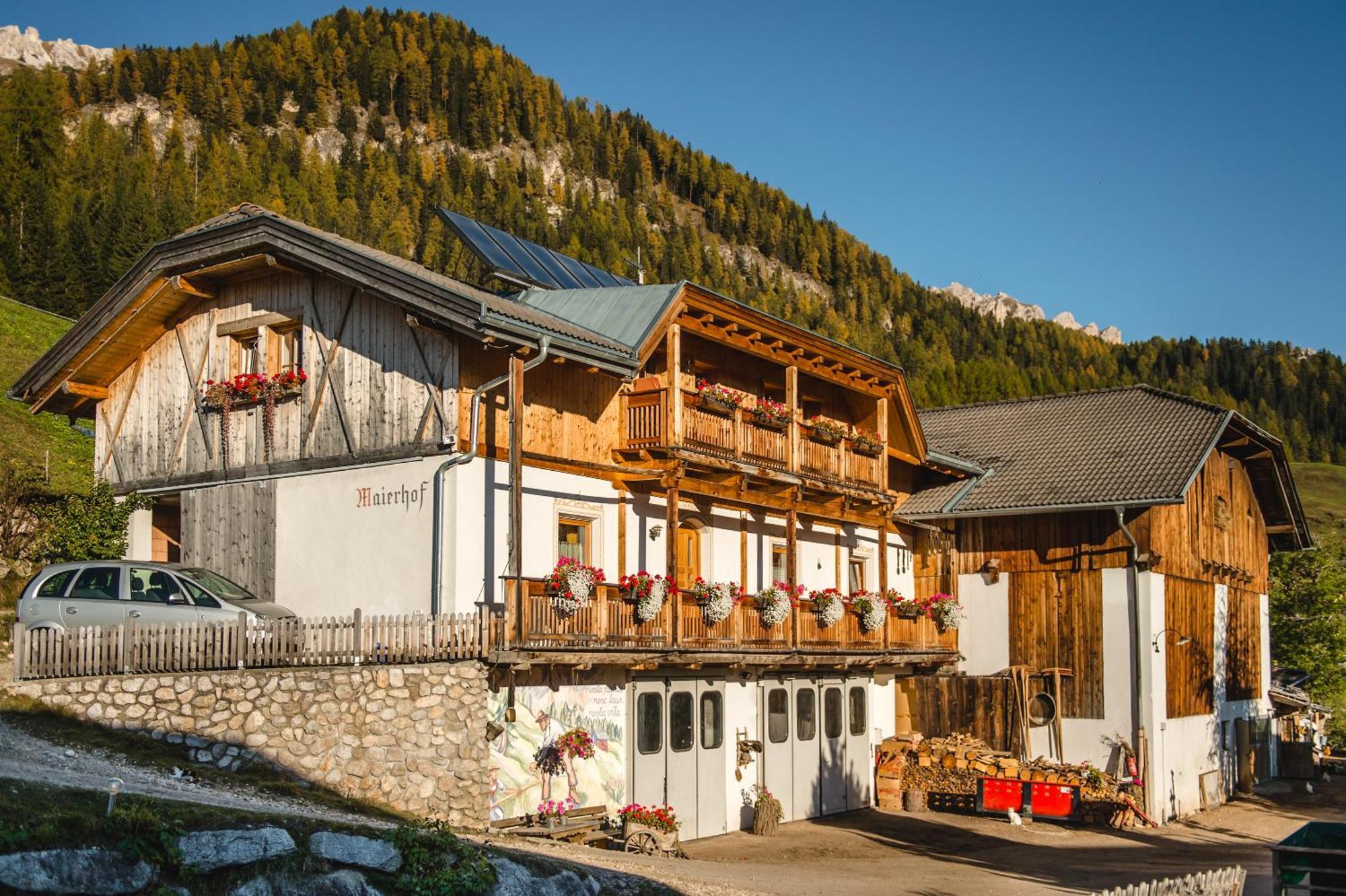 Villa Maierhof La Valle Esterno foto